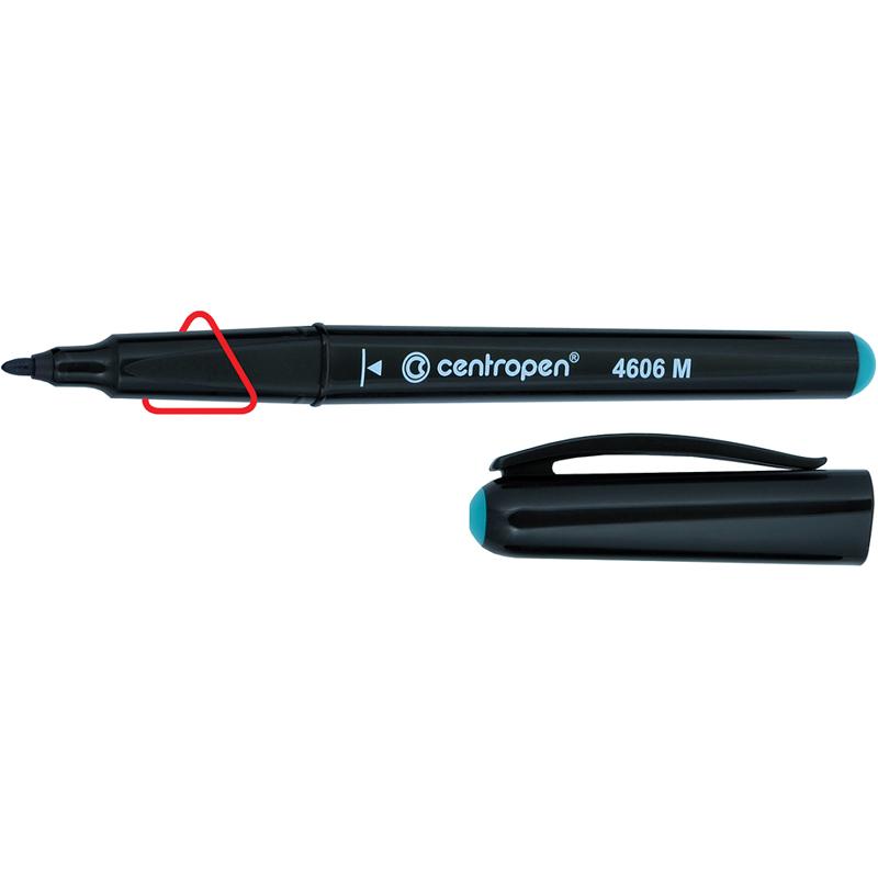 Маркер CENTROPEN CD-Pen 4606/04 ergoline, 1 мм зелений